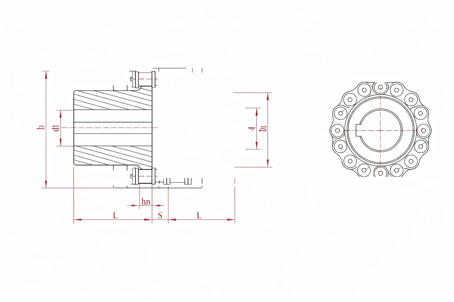GL Series Chain Coupling 2 Acoplamiento de cadena serie EP-GL