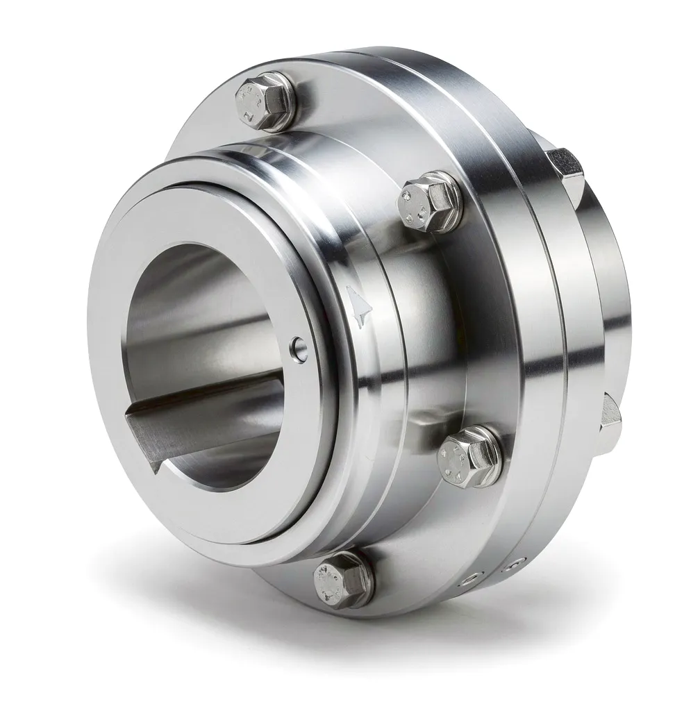 Gear type coupling for paper machine drive train