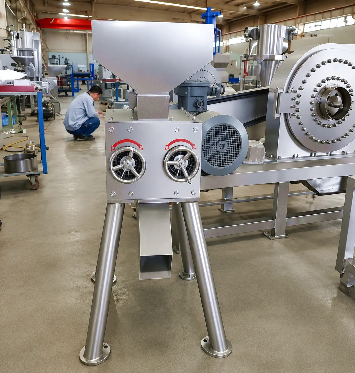 Couplings for Malt Grinders: The Hidden Engine Behind Every Perfect Brew 7 Six-roll hammer mill distillery coupling